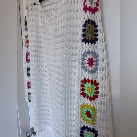 CUPSHE Crochet Swimsuit Cover Up Bohemian Summer Beach size XL - Picture 2 of 8